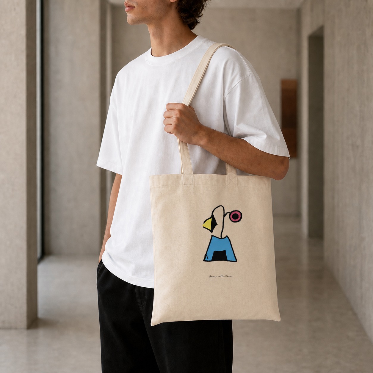 dom collective — gig tote model preview