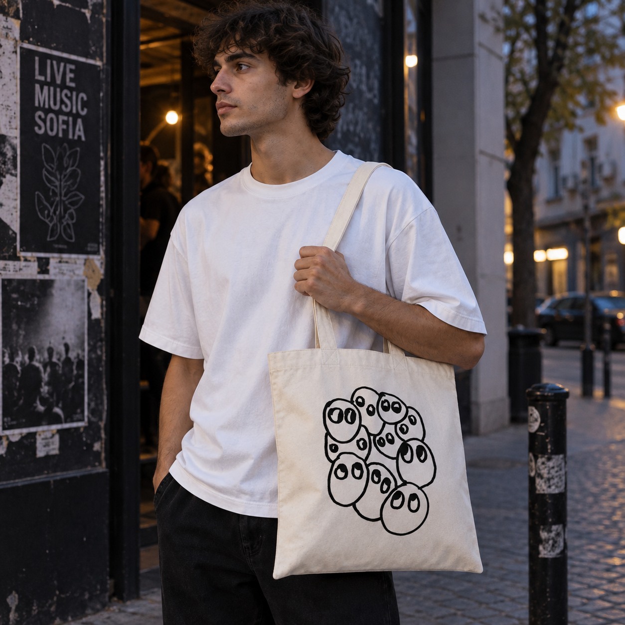 dom collective — afterparty tote model preview