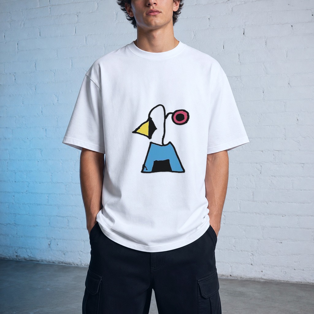 dom collective — Sofia signal tee model preview