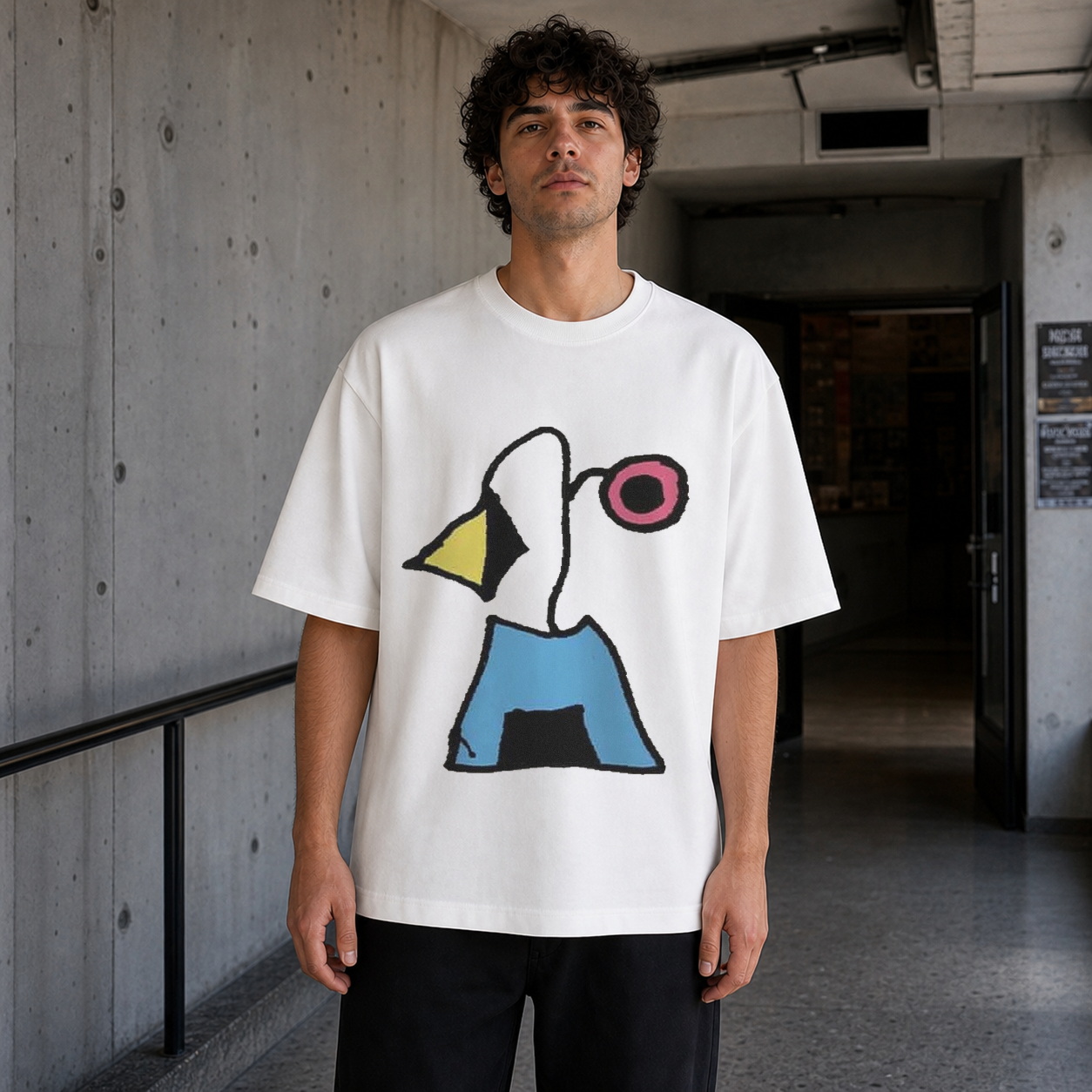 dom collective — Sofia signal tee fit preview